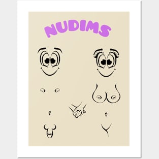 NUDIMS Couple Posters and Art